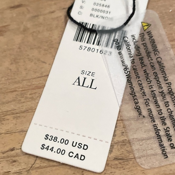 NWT Anthropologie Black Braided Leather brass hardware strap OS - Picture 5 of 12